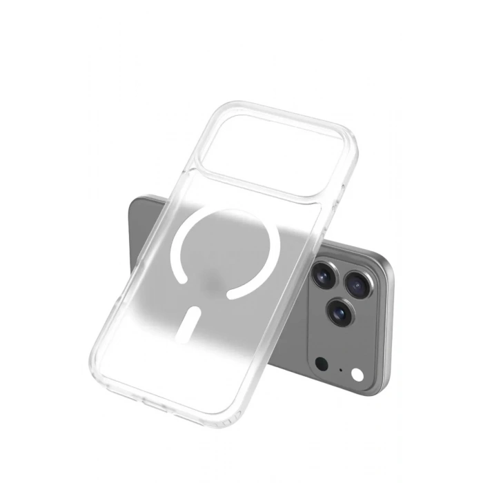 Durukar®   iPhone 17 Pro Jota Magsafe Kapak - Şeffaf