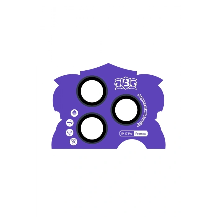 Durukar®   iPhone 17 Pro Max Bilvis Titan Kamera Lens - Lacivert