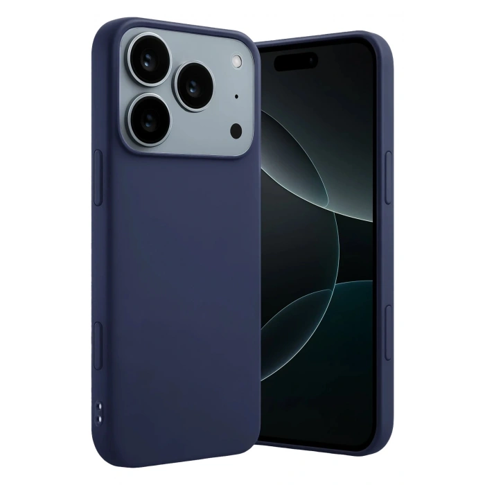 Durukar®   iPhone 17 Pro Max First Silikon - Lacivert