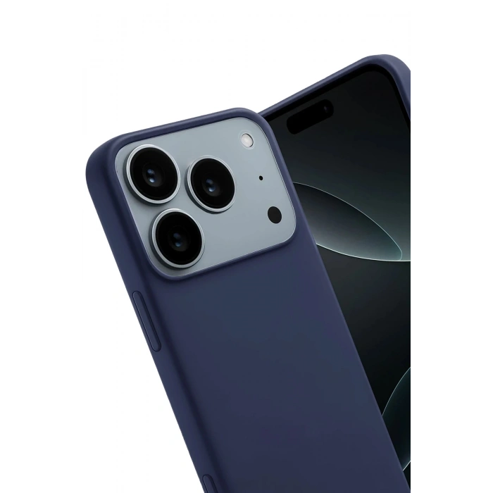 Durukar®   iPhone 17 Pro Max First Silikon - Lacivert