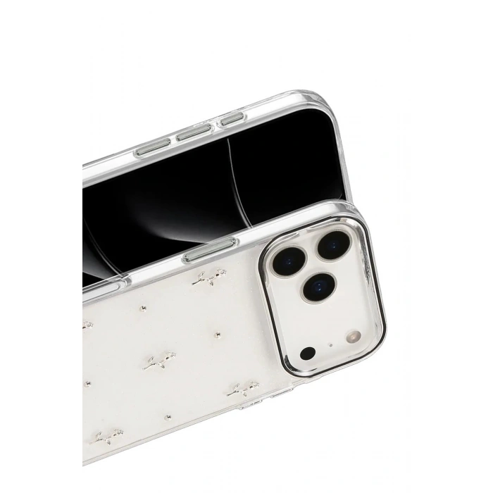 Durukar®   iPhone 17 Pro Max Fiyonk Desenli Kapak - Desen 4
