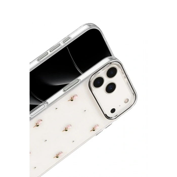 Durukar®   iPhone 17 Pro Max Fiyonk Desenli Kapak - Desen 6