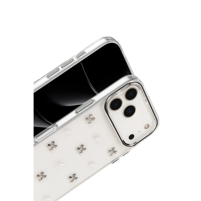 Durukar®   iPhone 17 Pro Max Fiyonk Desenli Kapak - Desen 8