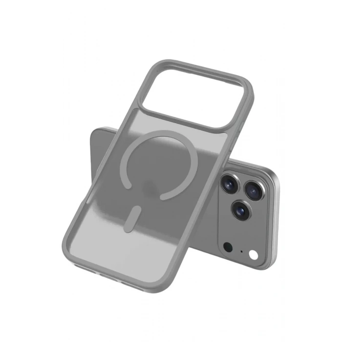 Durukar®   iPhone 17 Pro Max Jota Magsafe Kapak - Titan Gri