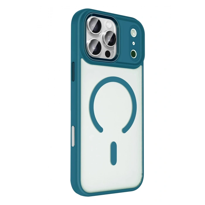 Durukar®   iPhone 17 Pro Max Terea Magsafe Kapak - Açık Mavi