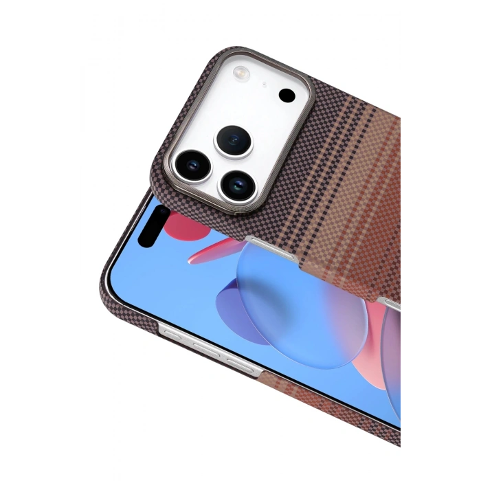 Durukar®   iPhone 17 Pro Max Vega Magsafe Kapak - Çöl Titanyum