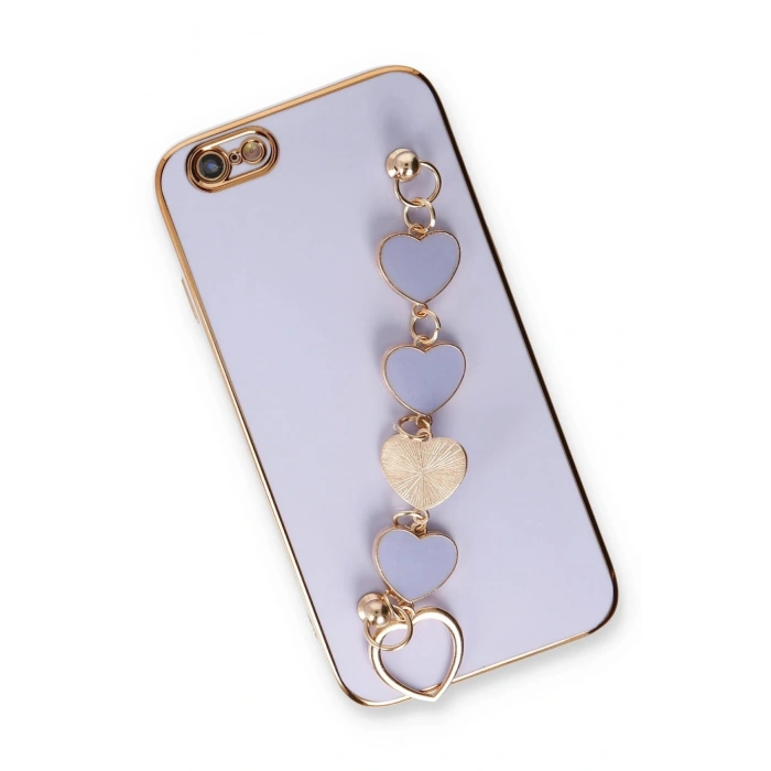 Durukar®  iPhone 6 Kılıf Esila Silikon - Lila