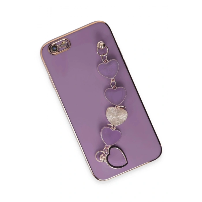 Durukar®  iPhone 6 Kılıf Esila Silikon - Mor