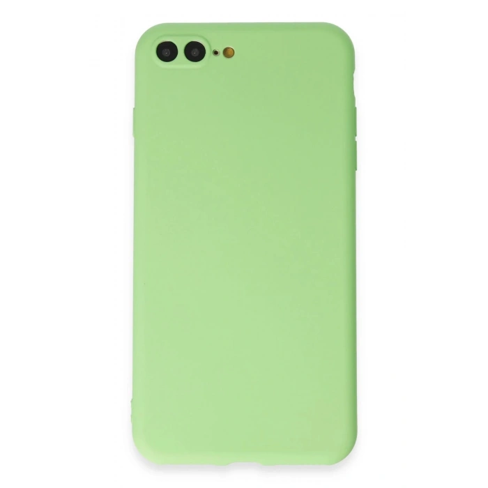 Durukar®  iPhone 7 Plus Kılıf First Silikon - Açık Yeşil