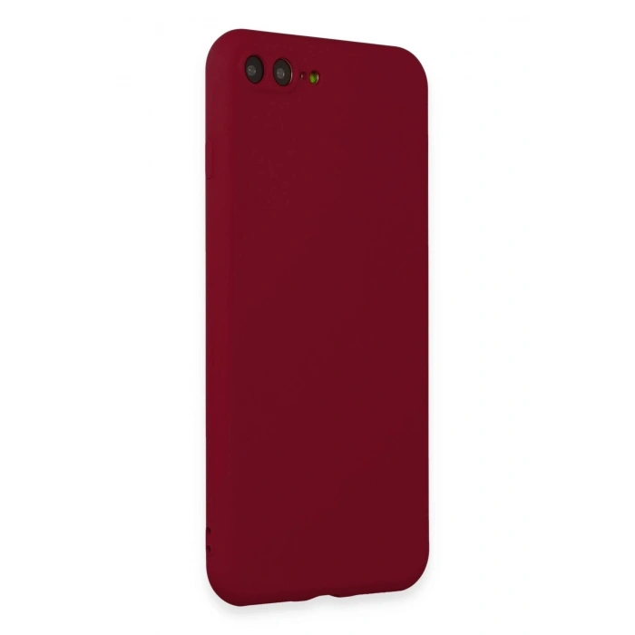 Durukar®  iPhone 7 Plus Kılıf First Silikon - Bordo