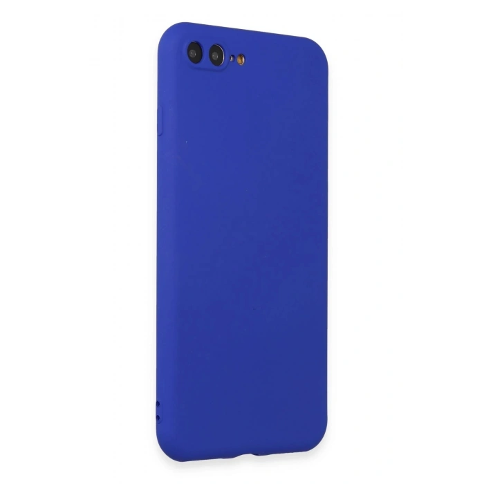 Durukar®  iPhone 7 Plus Kılıf First Silikon - Koyu Mavi