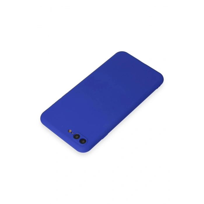 Durukar®  iPhone 7 Plus Kılıf First Silikon - Koyu Mavi