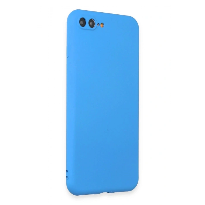 Durukar®  iPhone 7 Plus Kılıf First Silikon - Mavi