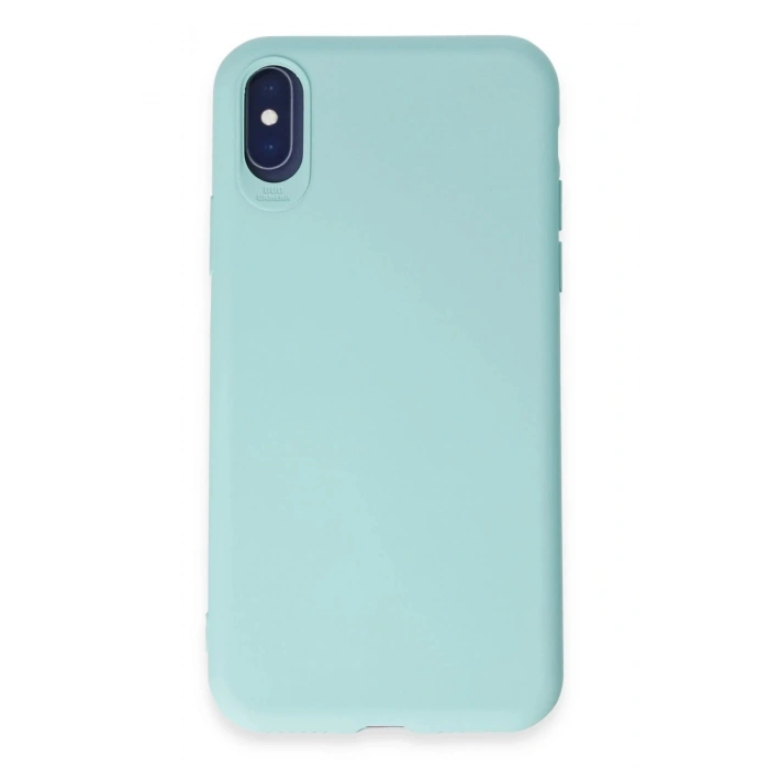 Durukar®  iPhone X Kılıf First Silikon - Turkuaz