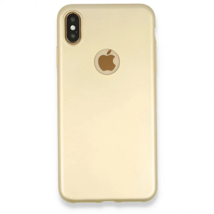 Durukar®  iPhone XS Max Kılıf First Silikon - Gold