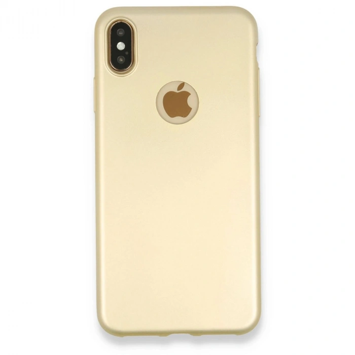 Durukar®  iPhone XS Max Kılıf First Silikon - Gold