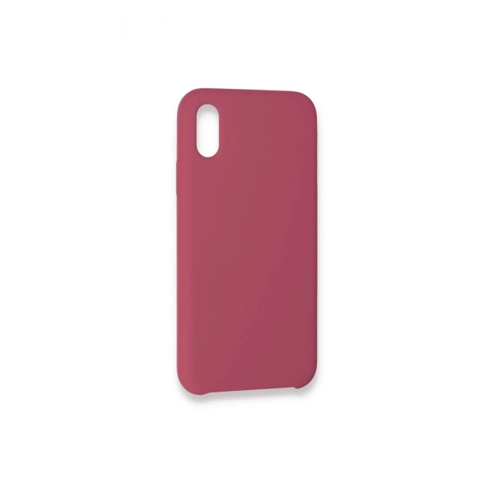 Durukar®  iPhone XS Max Kılıf Lansman Legant Silikon - Fuşya