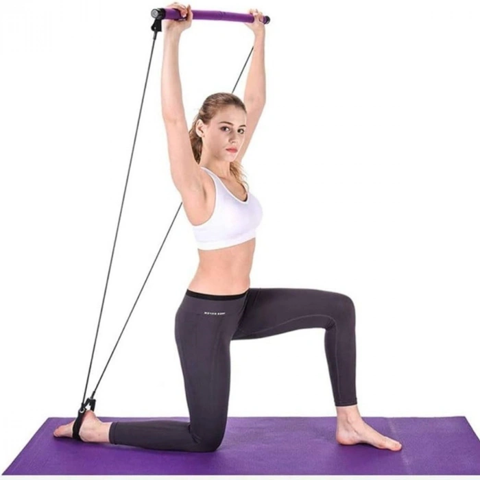 Durukar® Jimnastik Çubuğu Plates Barı Taşınabilir Spor Ve Egzersiz Aleti