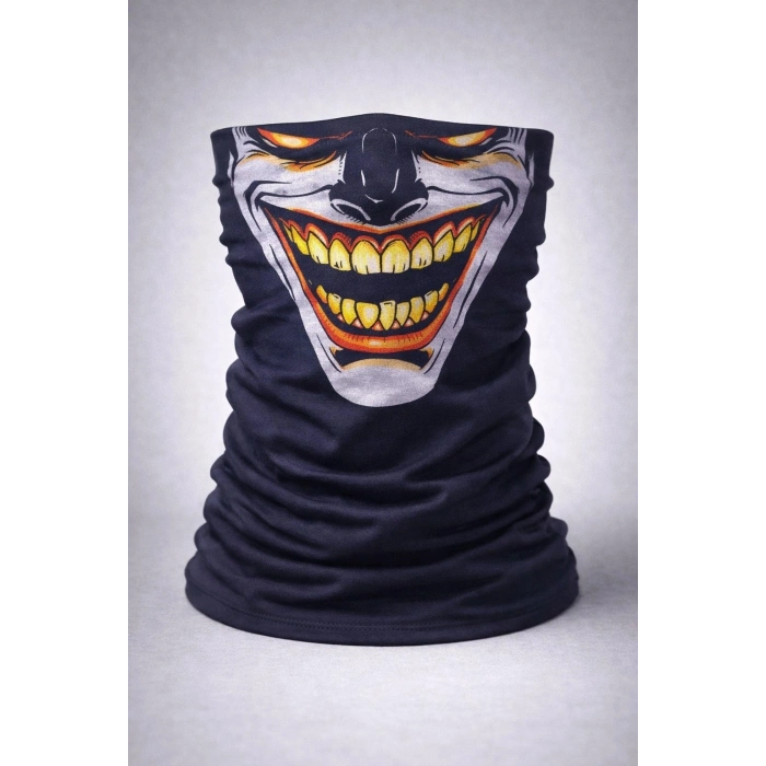 Durukar® Joker Gülüşlü Baf Maske – Çok Amaçlı Boyunluk Bandana 3 No
