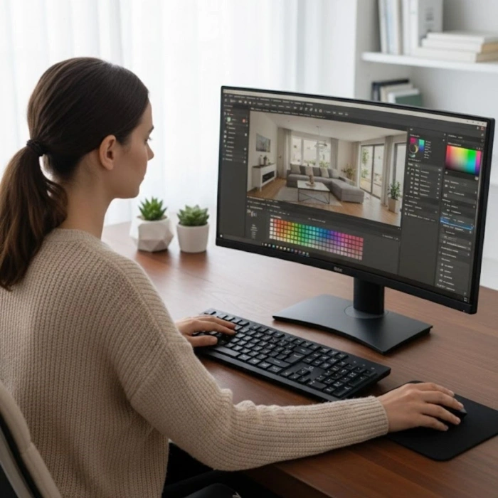 Durukar® Kablosuz Q Klavye Mouse Seti Rahat Yazım, Sessiz Tuşlar, Ofis ve Ev Kullanımına Uygun Set YK7100