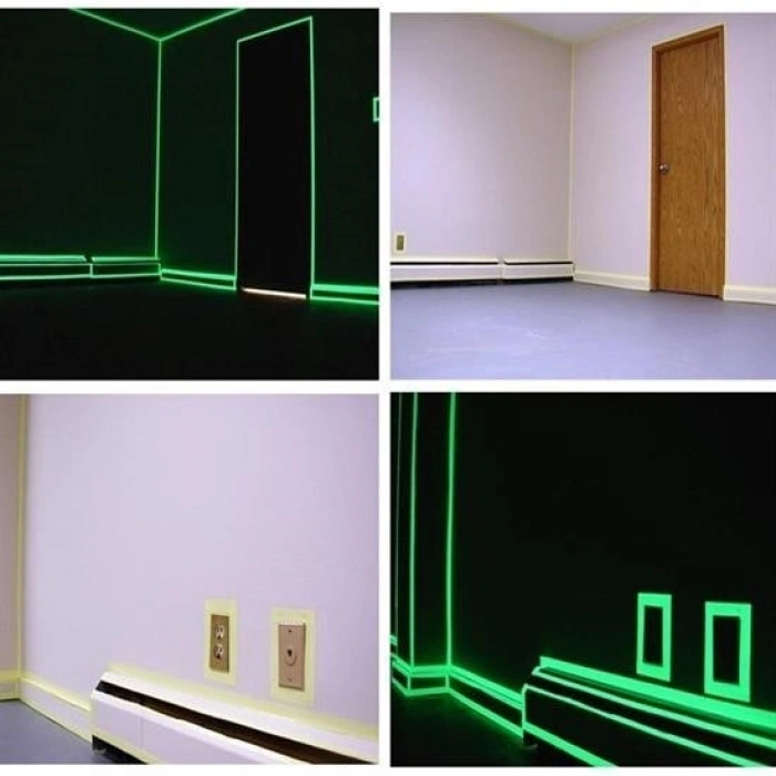 Durukar® Glow in the Dark Reflective 4 Meter Phosphorescent Green Strip Tape