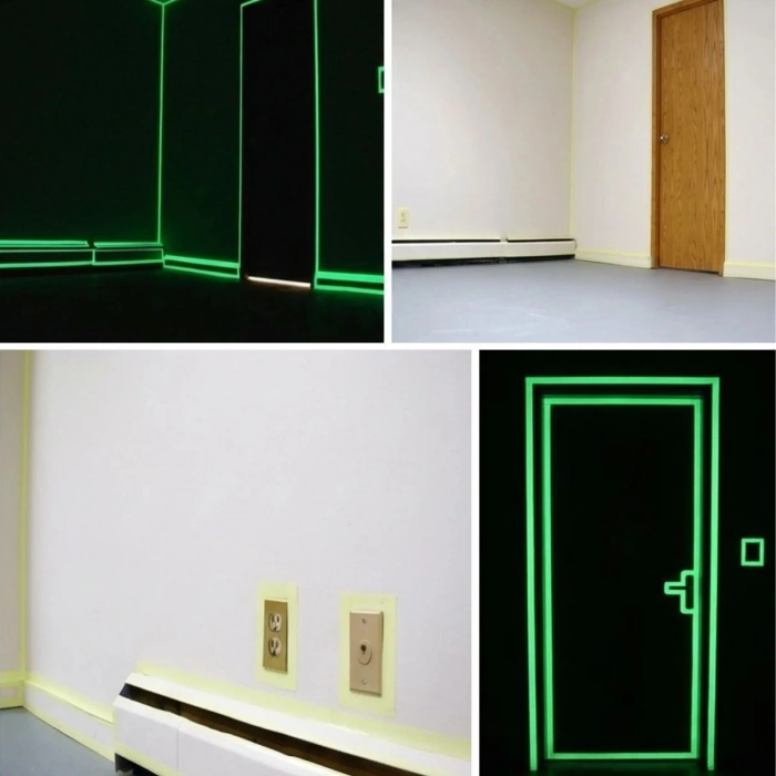 Durukar® Glow in the Dark Reflective 4 Meter Phosphorescent Green Strip Tape