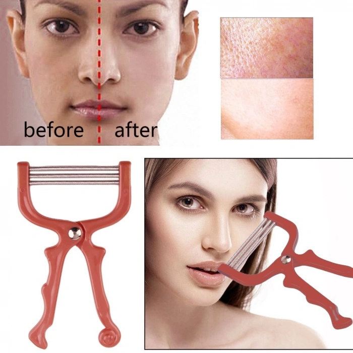 Durukar® Kaş Bıyık Yüz Tüy Alma Aleti Yaylı Yüz Epilasyon Aleti