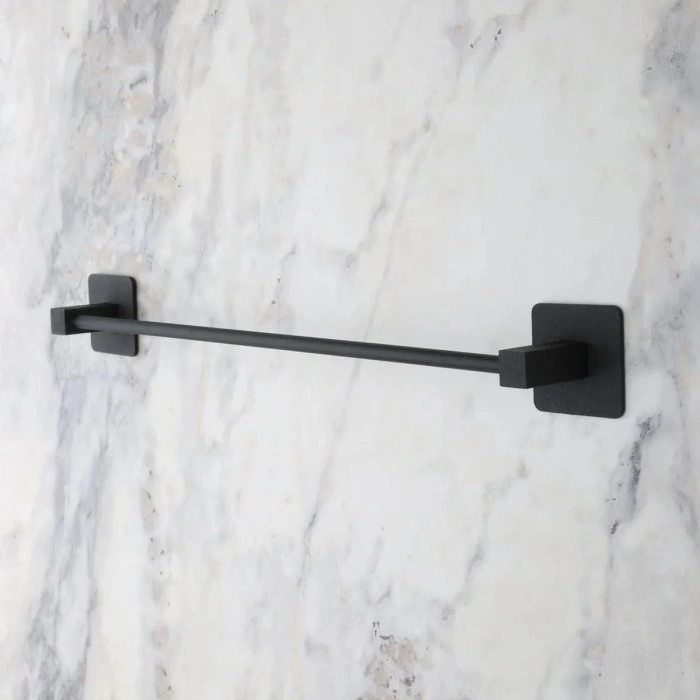 Durukar® Self-Adhesive Black Towel Bar