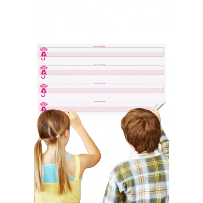 Durukar® Guide Line Smart Paper Whiteboard No Trace on Wall Static Suitable for New Curriculum 100x56cm