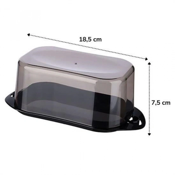 Durukar® Lockable Plastic Lid Breakfast Butter Cheese Storage Container Ap-9428