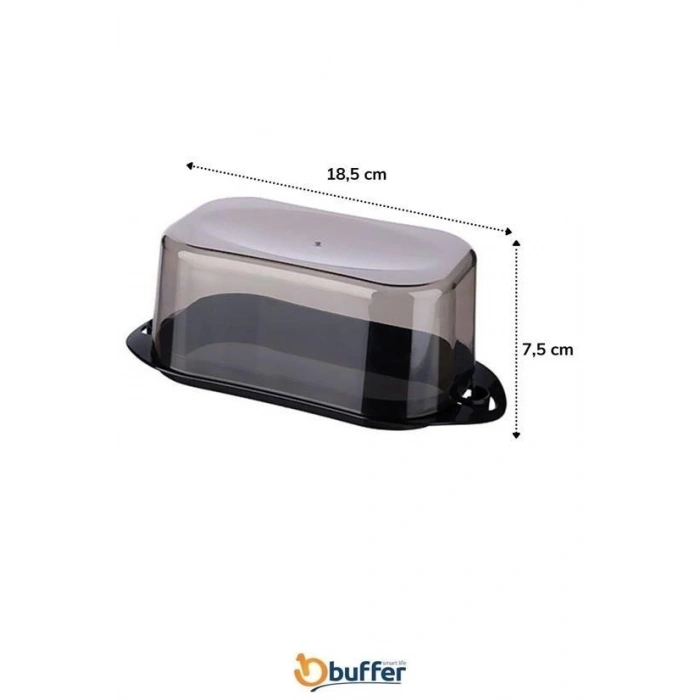 Durukar® Lockable Plastic Lid Breakfast Butter Cheese Storage Container Ap-9428