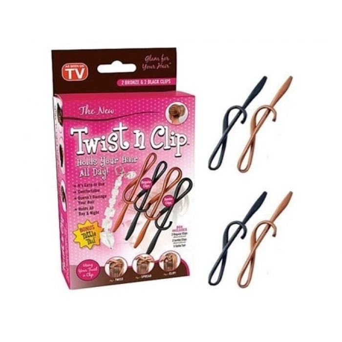 Durukar® Kolay Saç Toplama Örgü Yapma Tokası Saç Şekillendirme Seti