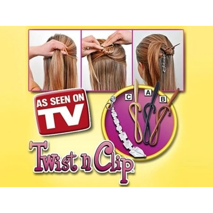 Durukar® Kolay Saç Toplama Örgü Yapma Tokası Saç Şekillendirme Seti