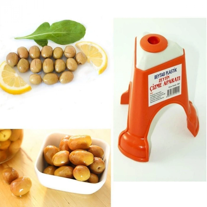 Durukar® Kolay Zeytin Dilme Çizme Aparatı Pratik Kolay Zeytin Çizici Alet