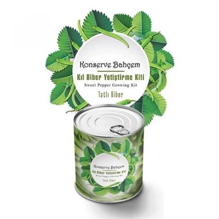 Durukar® Canned Garden Sweet Chili Pepper Growing Kit at Home