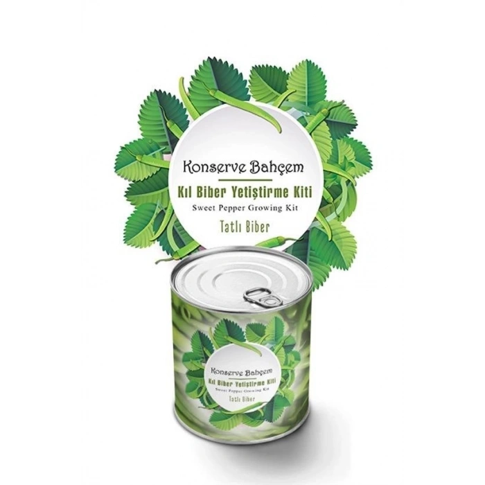 Durukar® Canned Garden Sweet Chili Pepper Growing Kit at Home