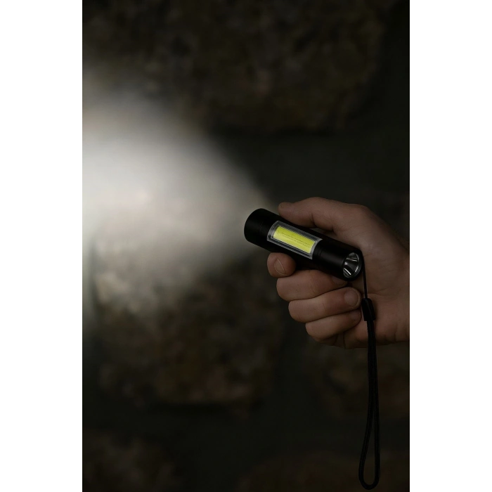 Durukar® Kutulu Mini El Feneri – Taşınabilir LED Kamp ve Acil Durum El Lambası Plastik Gövde