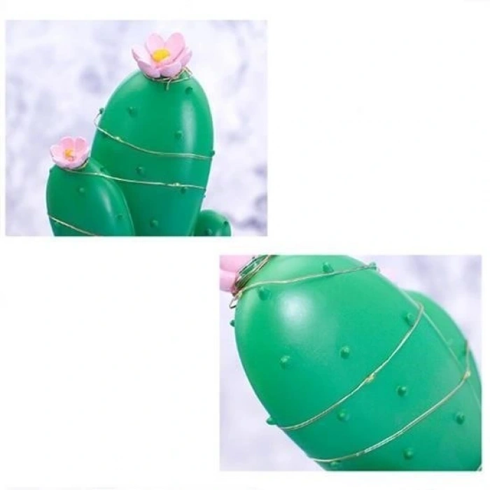 Durukar® LED Lighted Cactus Figurine Home Decoration and Gift LED Lighting