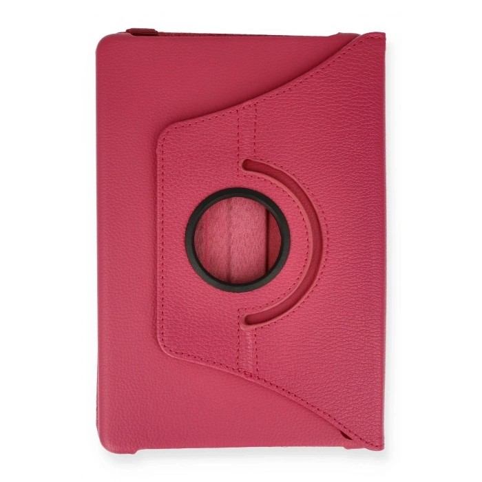 Durukar®  Lenovo Tab M10 TB328FU Kılıf 360 Tablet Deri Kılıf - Pembe
