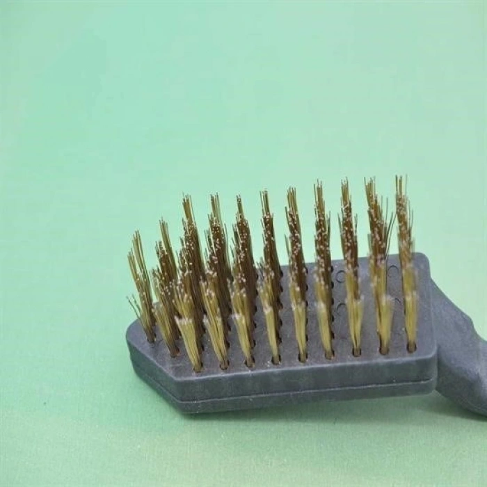 Durukar® Metal Tel Fırça Plastik Saplı Pas Kir Sökme Temizleme Fırçası