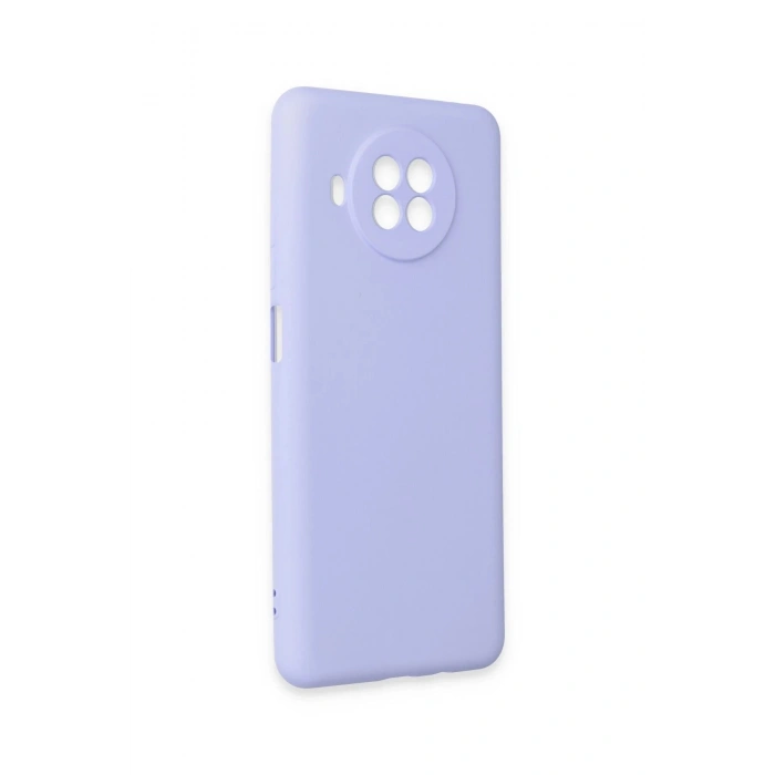 Durukar®   Mi 10T Lite Kılıf Nano içi Kadife Silikon - Lila