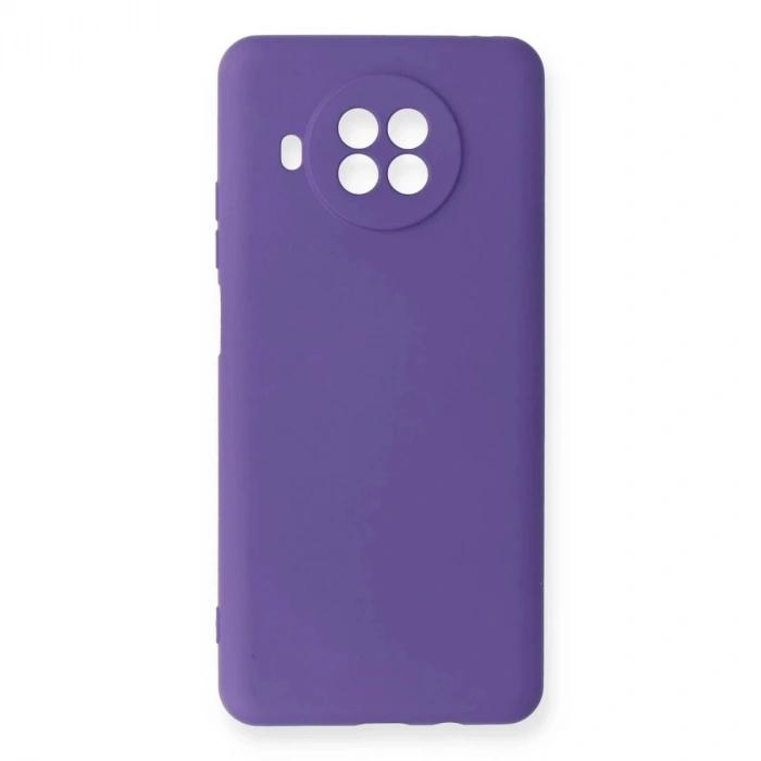 Durukar®   Mi 10T Lite Kılıf Nano içi Kadife Silikon - Mor
