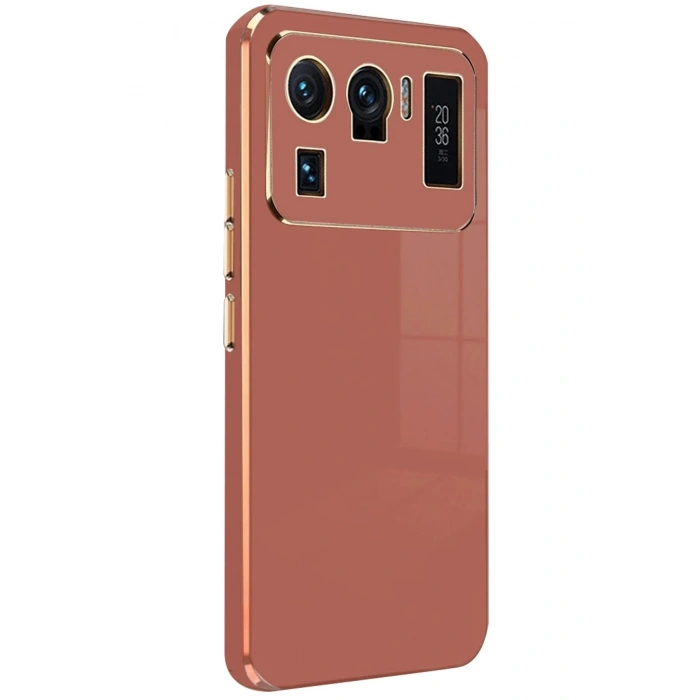 Durukar®   Mi 11 Ultra Kılıf Volet Silikon - Kırmızı