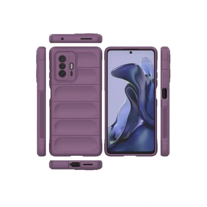 Durukar®   Mi 11T Kılıf Optimum Silikon - Mor