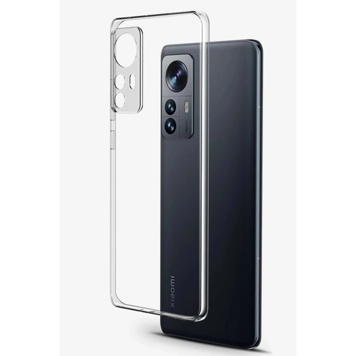 Durukar®   Mi 12 Lite Kılıf Lüx Şeffaf Silikon