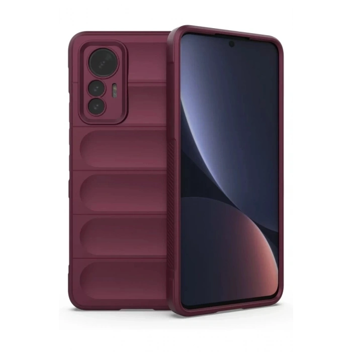 Durukar®   Mi 12 Lite Kılıf Optimum Silikon - Bordo