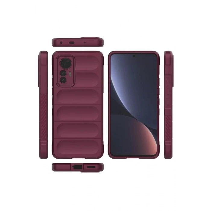Durukar®   Mi 12 Lite Kılıf Optimum Silikon - Bordo