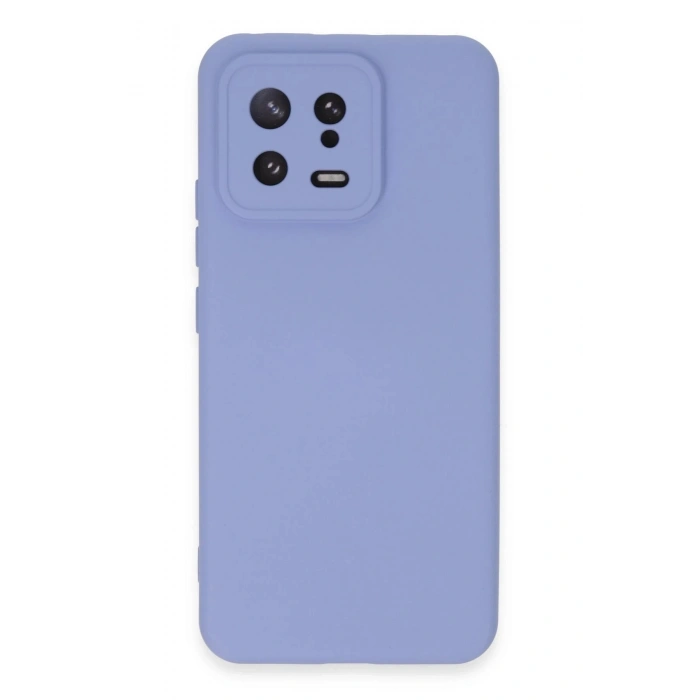 Durukar®   Mi 13 Kılıf Nano içi Kadife Silikon - Lila