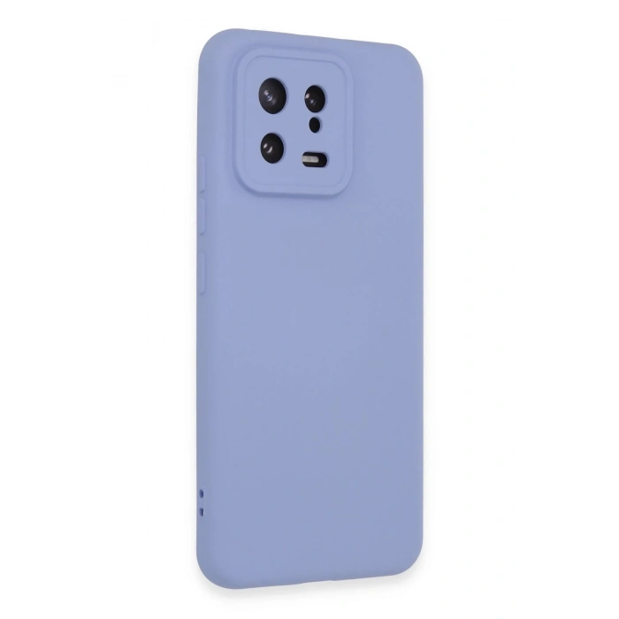 Durukar®   Mi 13 Kılıf Nano içi Kadife Silikon - Lila