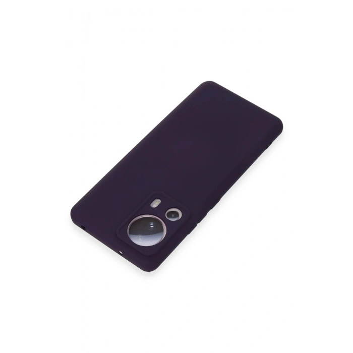 Durukar®   Mi 13 Lite Kılıf Nano içi Kadife Silikon - Mor